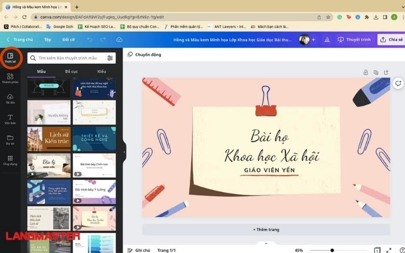 Lợi ích khi làm slide trên Canva