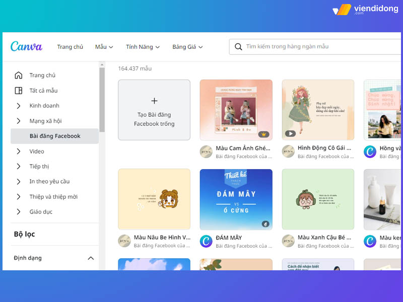 Đăng ký và đăng nhập vào Canva