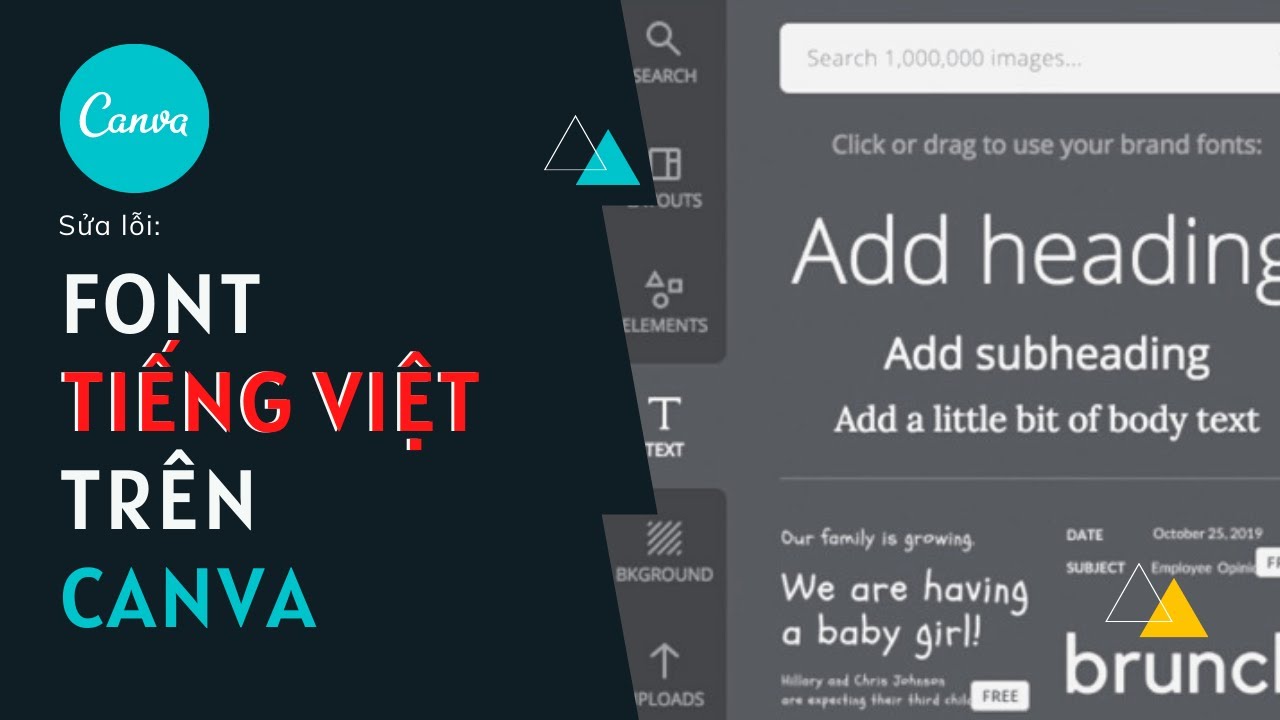 Canva Pro hỗ trợ tải lên font
