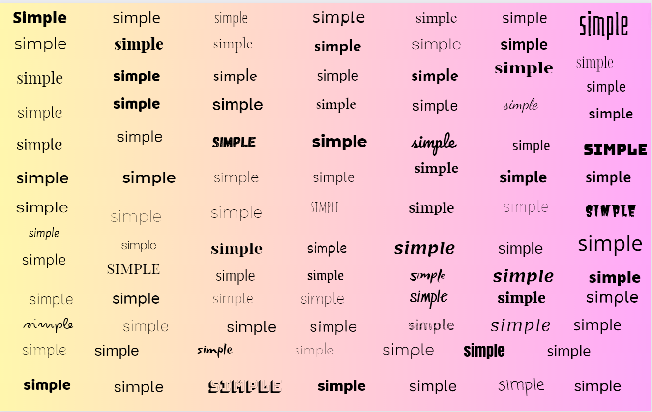 Font chữ đẹp trong Canva