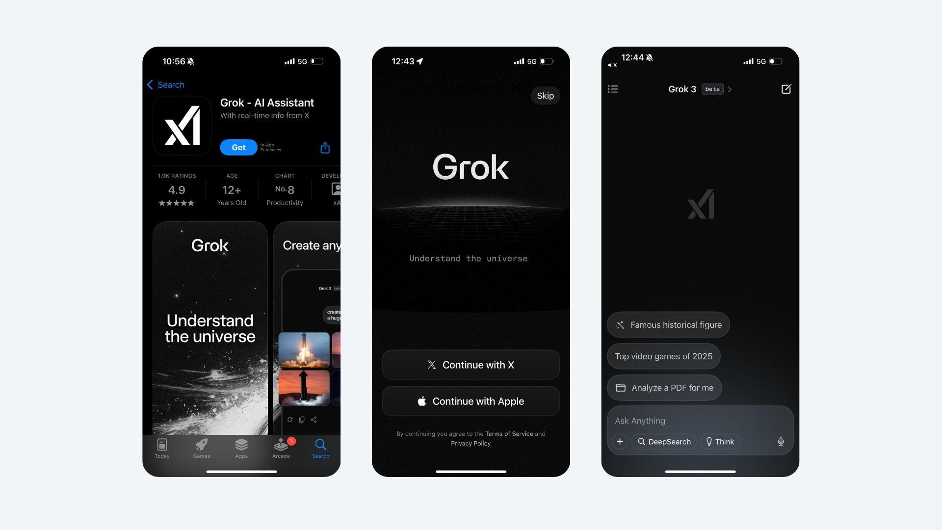 Cài đặt Grok AI iPhone