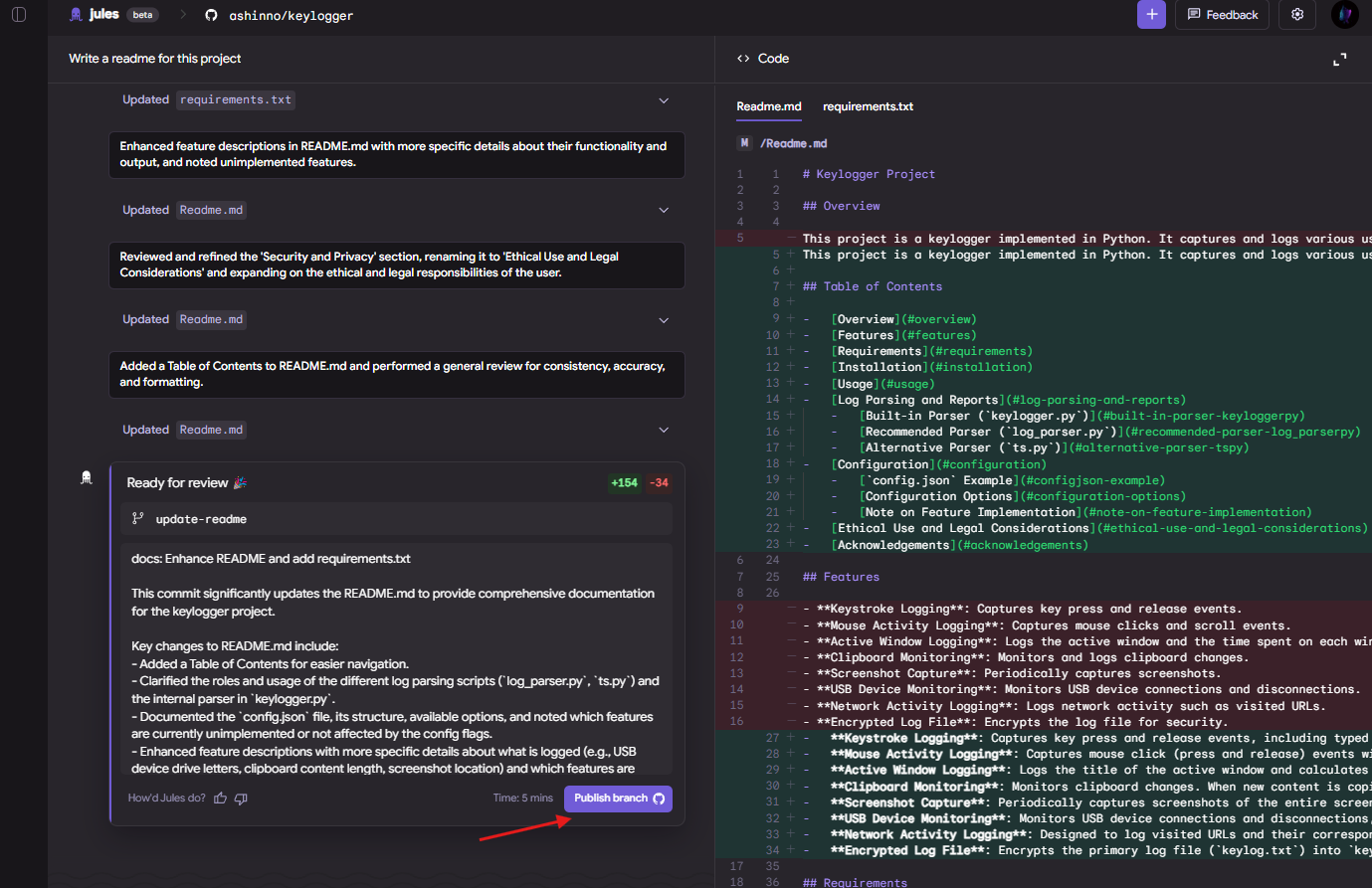 workflow dev với AI