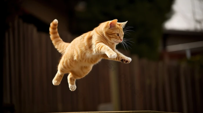 Tải miễn phí Con Mèo Nhảy Lên Không Trung Khi Nó Vượt Qua Hàng Rào Gỗ Nền |  JPG chuyên nghiệp - Pikbest