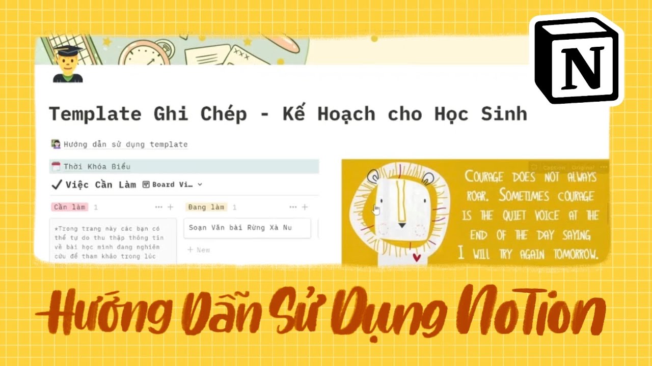 Notion cho sinh viên
