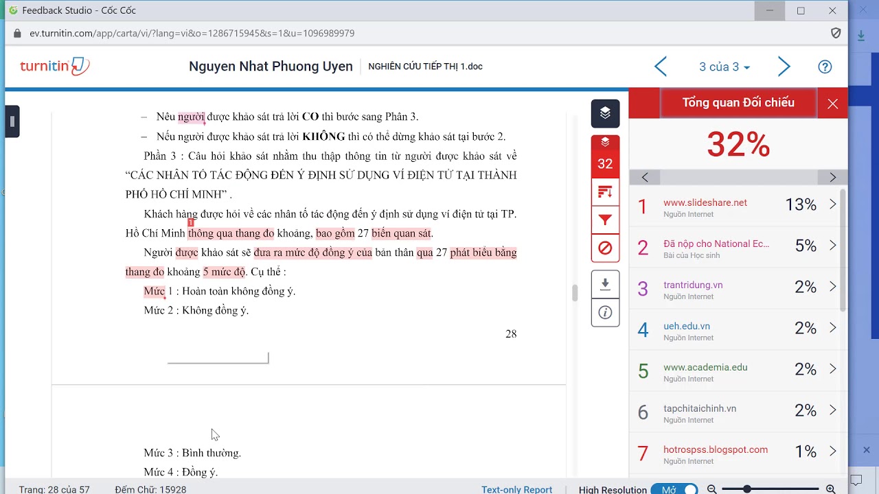 Hướng dẫn quét đạo văn trong LMS