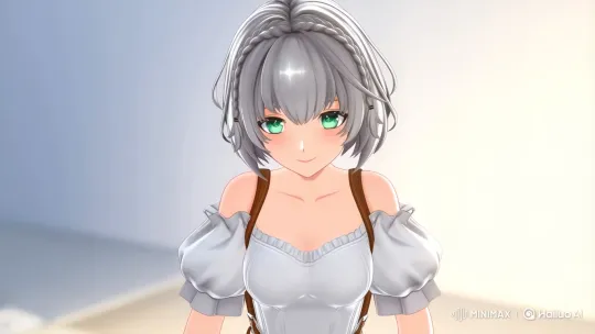 Affectionate Anime Girl in Warm, Cel-Shaded Indoor Setting – AI Generated  Video | Hailuo AI