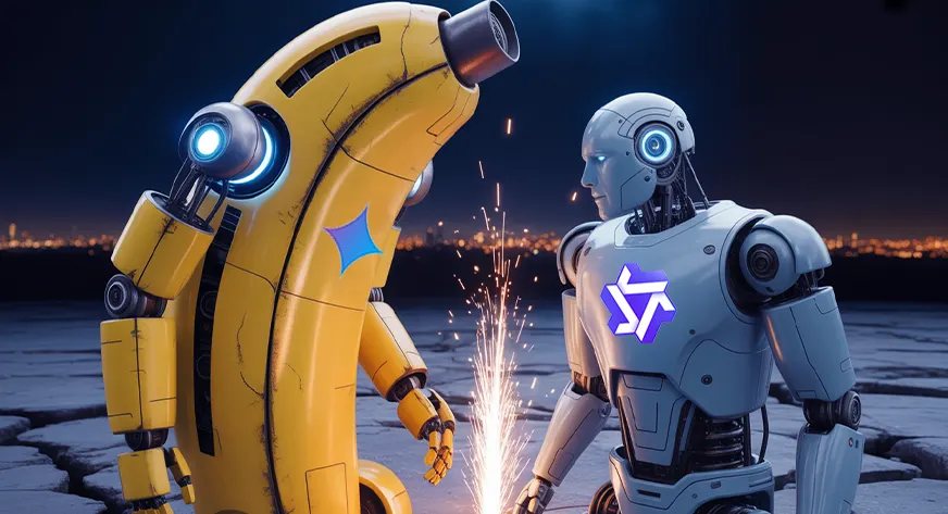 Render text Nano Banana vs Qwen Image Nano Banana và Qwen Image