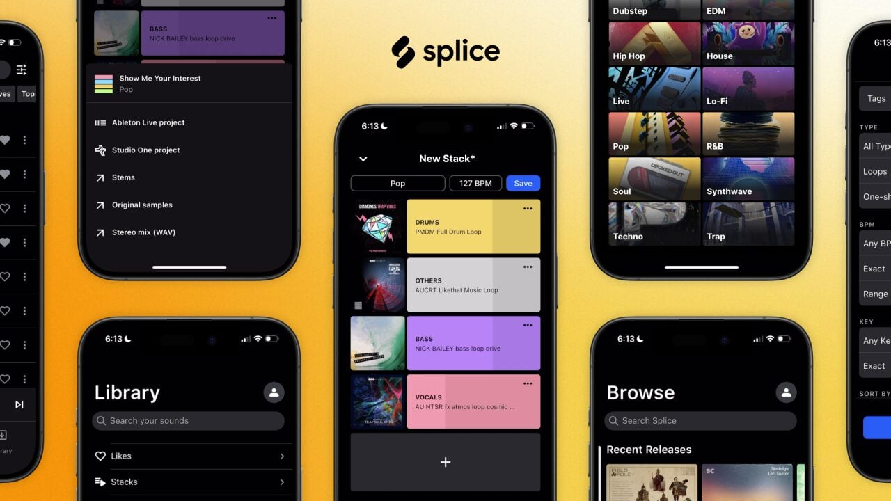 Music creation platform Splice unveils new mobile app experience, powered by AI technology - Music Business Worldwide
