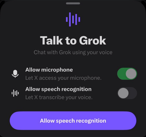 X is reportedly working on voice mode for Grok