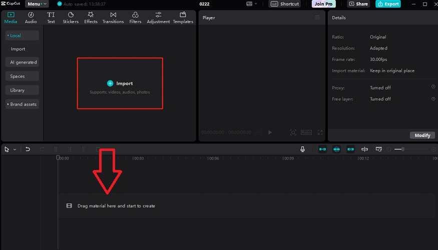 keyframe capcut