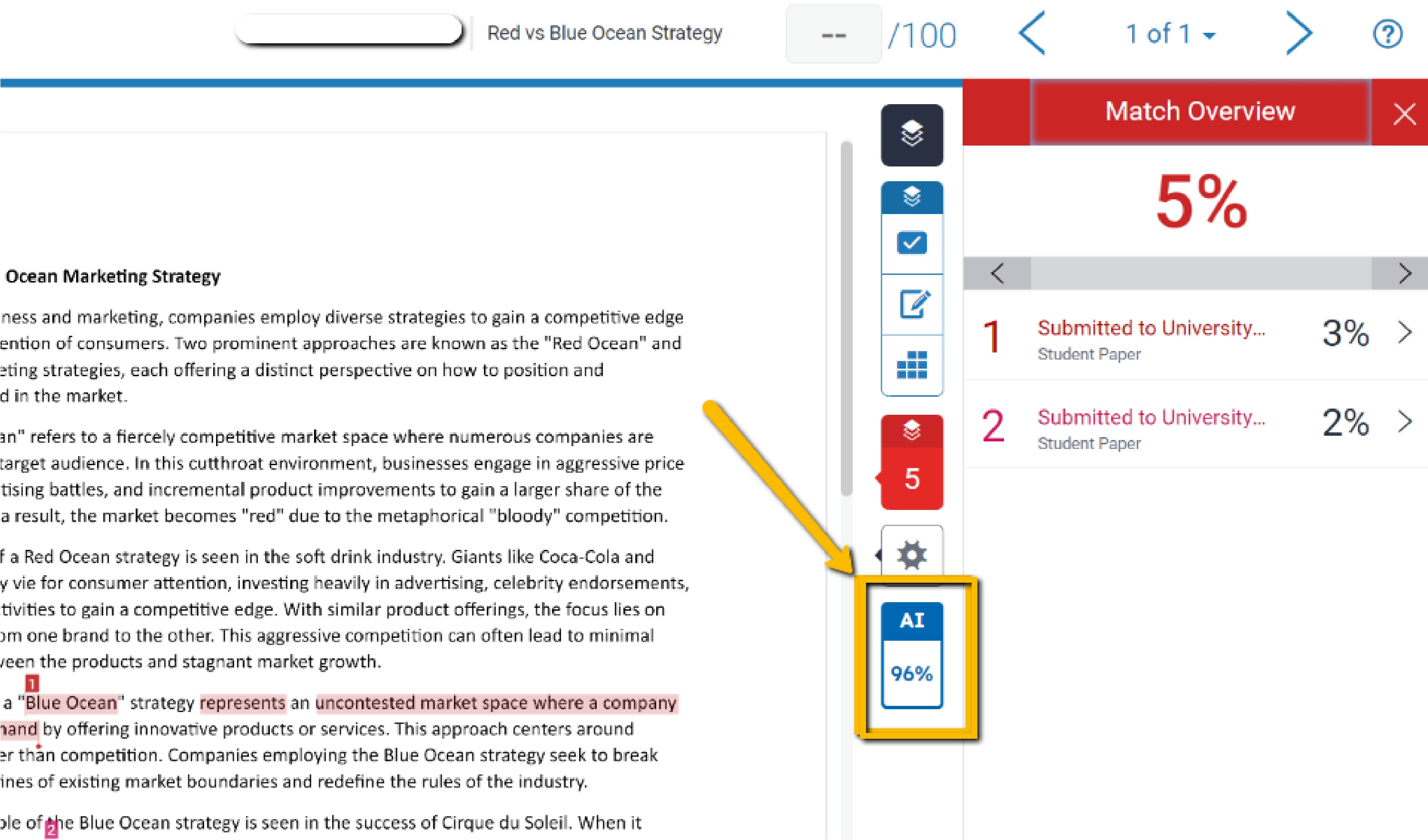 Turnitin AI Writing Detection | Drexel University's LeBow College of  Business