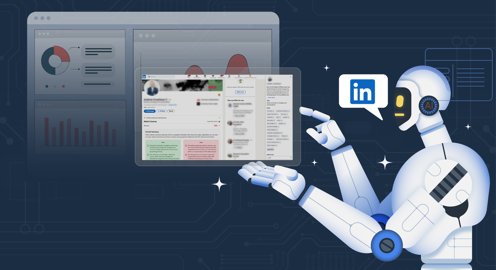 Effortless LinkedIn Data Management with AI Automation