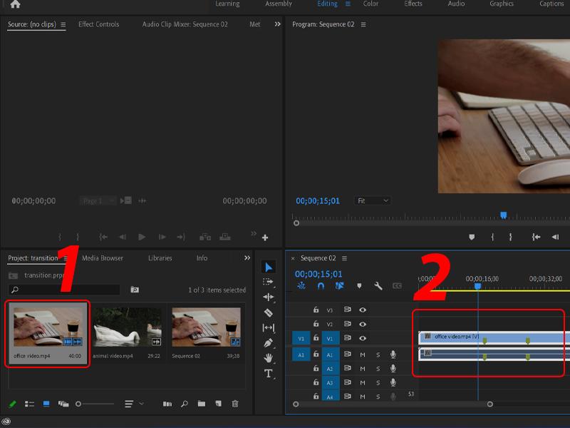 Cách áp dụng hiệu ứng vào clip trong Premiere Pro