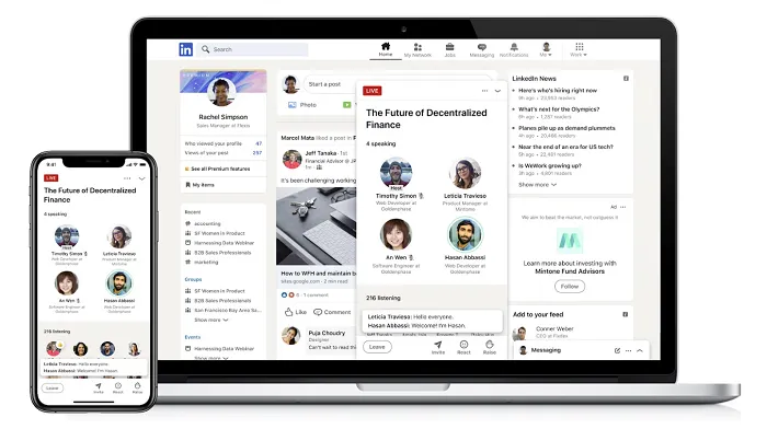 LinkedIn Phases Out Its Dedicated Live Audio Events | Social Media Today