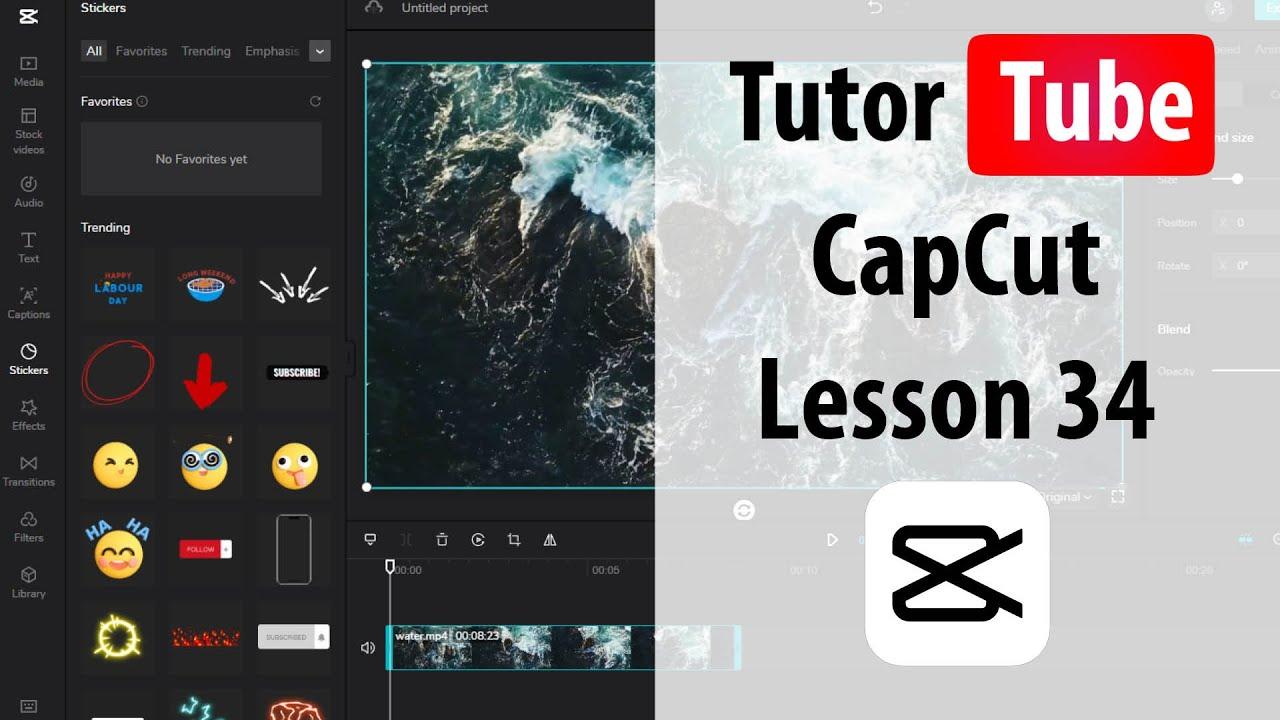 Thư viện hiệu ứng và bộ lọc của CapCut