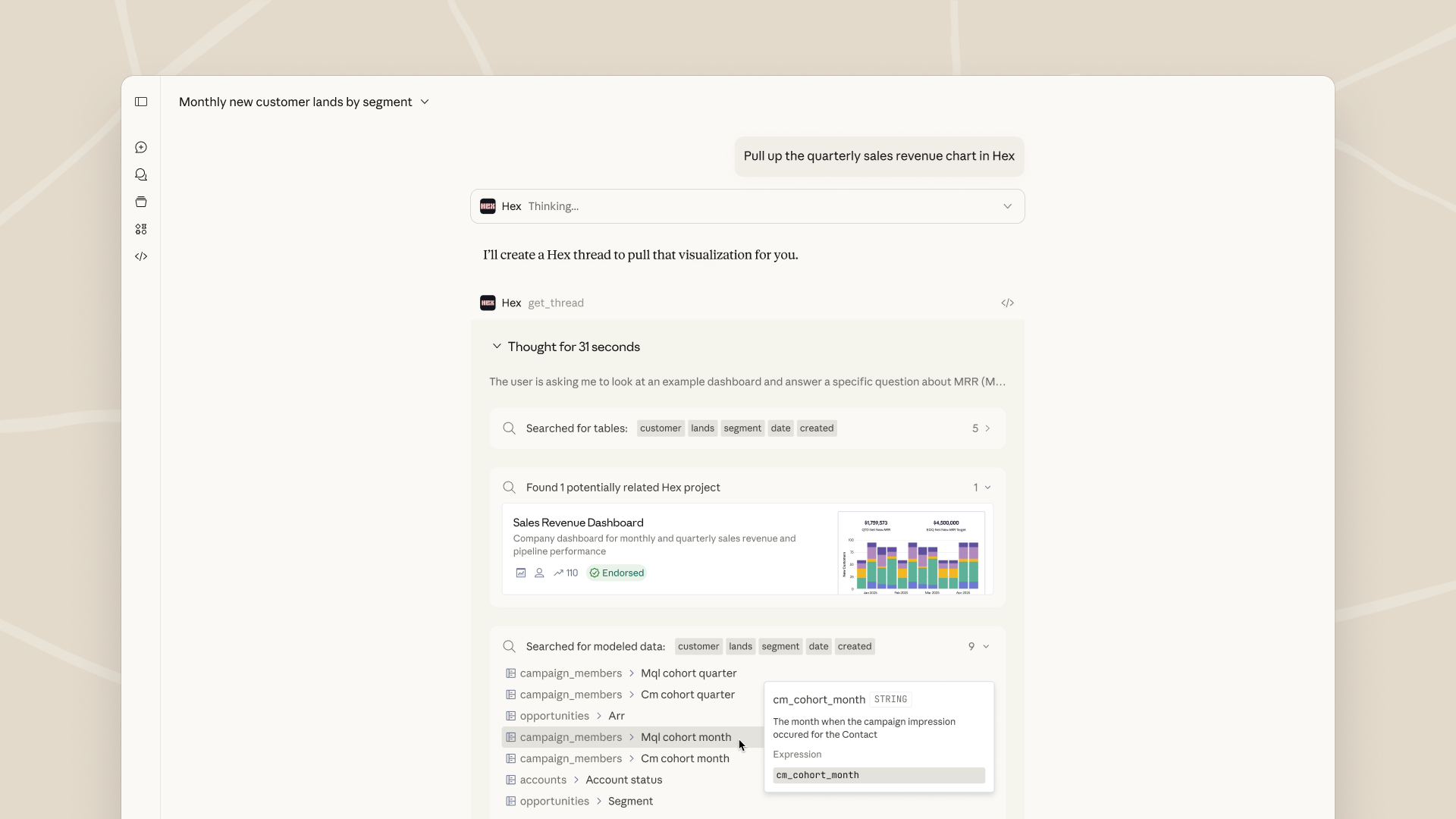 Claude for Slack interface