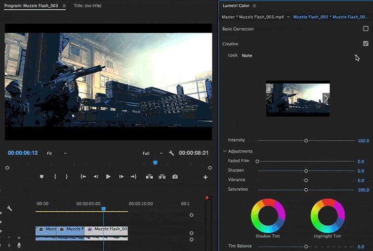 Color Grading trong Premiere Pro