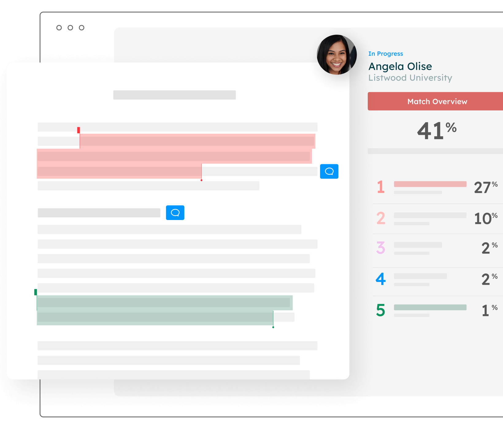 Similarity Check trong Turnitin Feedback Studio