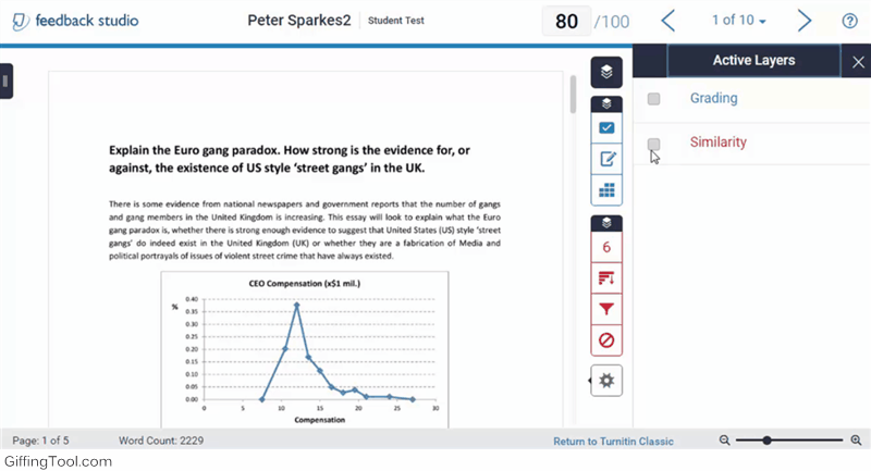 First impressions on Turnitin Feedback Studio from Sussex staff -  Educational Enhancement
