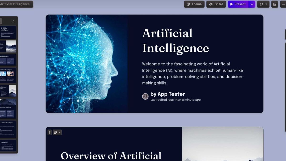 Gamma PowerPoint AI là gì? Trình tạo Silde tự động siêu dễ