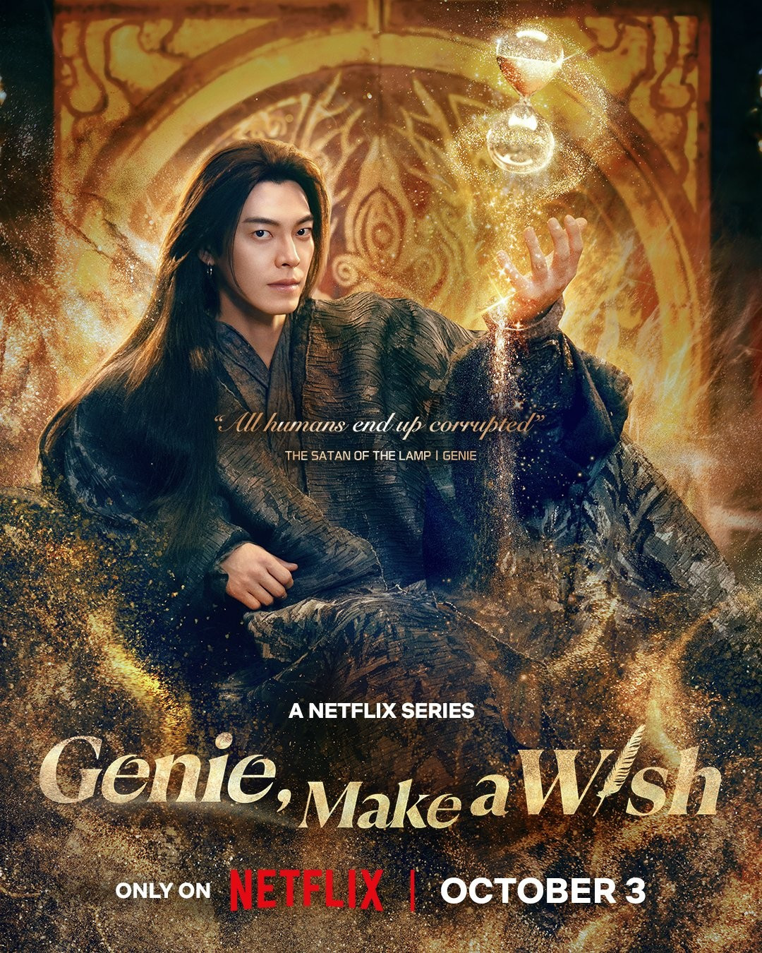 Genie, Make A Wish: Woo Bin tóc dài từng bị chê được hợp lý hóa, visual vẫn  đỉnh cao | Báo điện tử Tiền Phong
