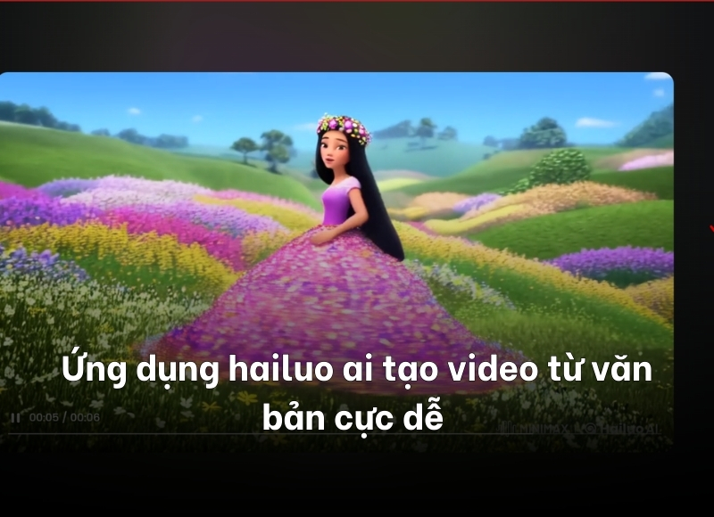 Giao diện Hailuo AI