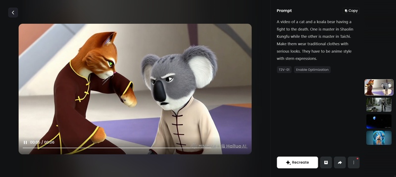 Create Hailuo AI Kungfu Videos & Alternatives [Latest & Hot]