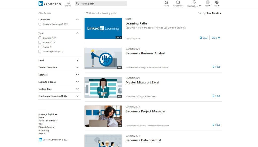 Lộ trình học kỹ năng lãnh đạo trên LinkedIn Learning