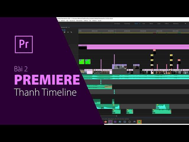 Làm việc với caption trong timeline Adobe Premiere