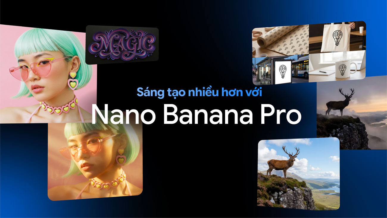 Google Giới Thiệu Nano Banana Pro (Gemini 3 Pro Image) cho Slides, Vids,  Gemini App & NotebookLM - Google Workspace with Infolinks Cloud