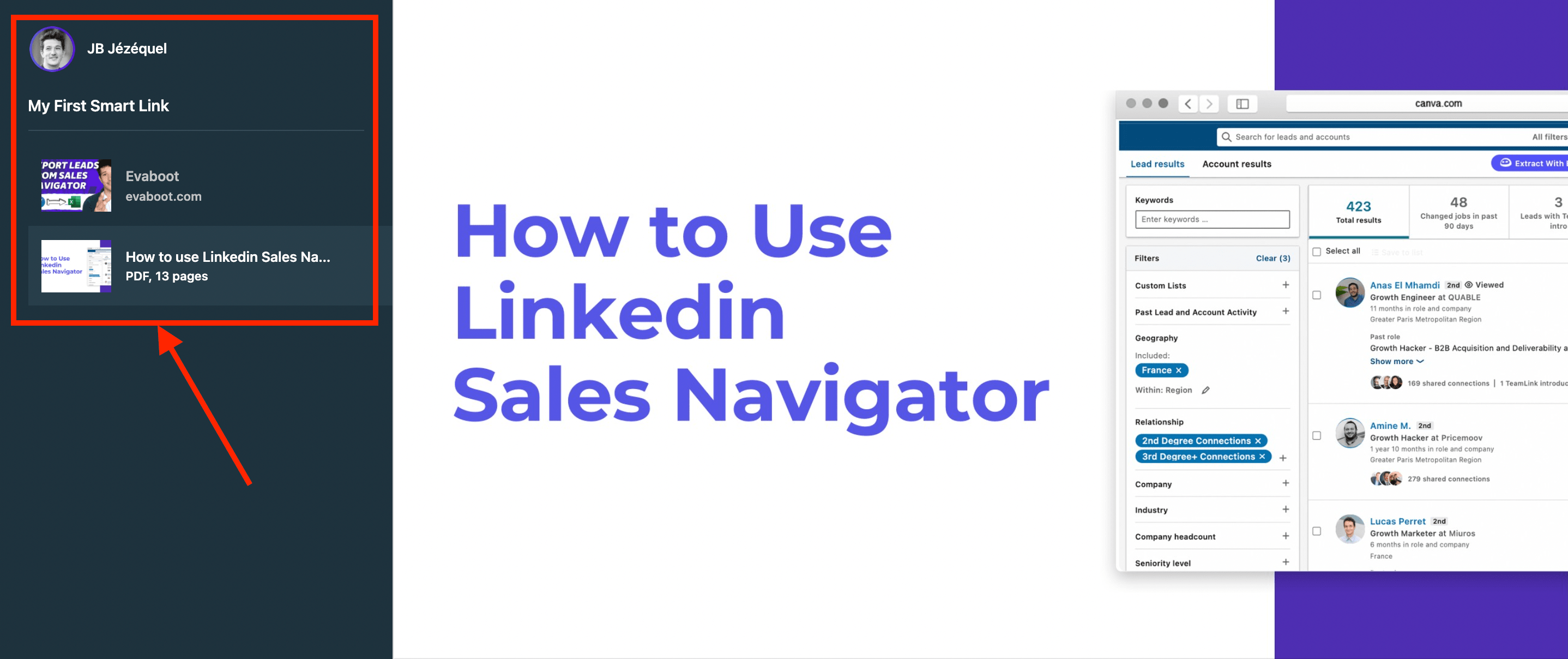 What are Sales Navigator Smart Links? [2026 Tutorial]