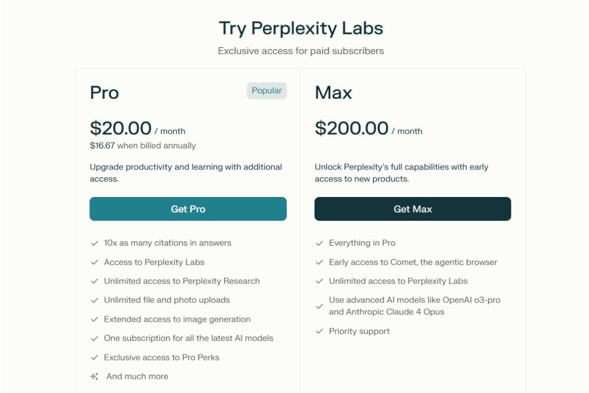 Perplexity Max Introduced as the Company's Most Expensive Subscription Plan Yet | Technology News