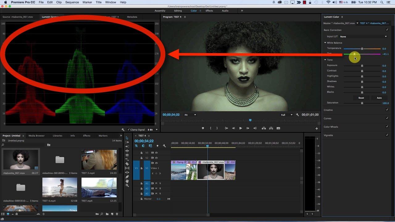 thanh công cụ trong Adobe Premiere Pro