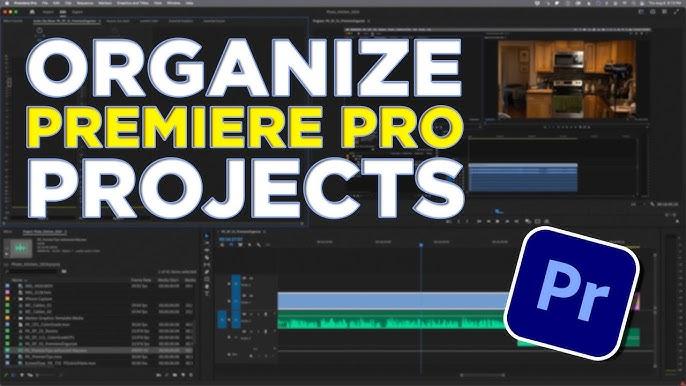 Tổ chức dự án trong Adobe Premiere Pro