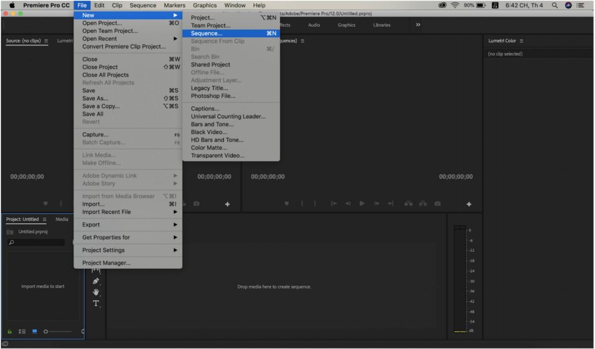 Tổ chức tài nguyên trong Premiere Pro