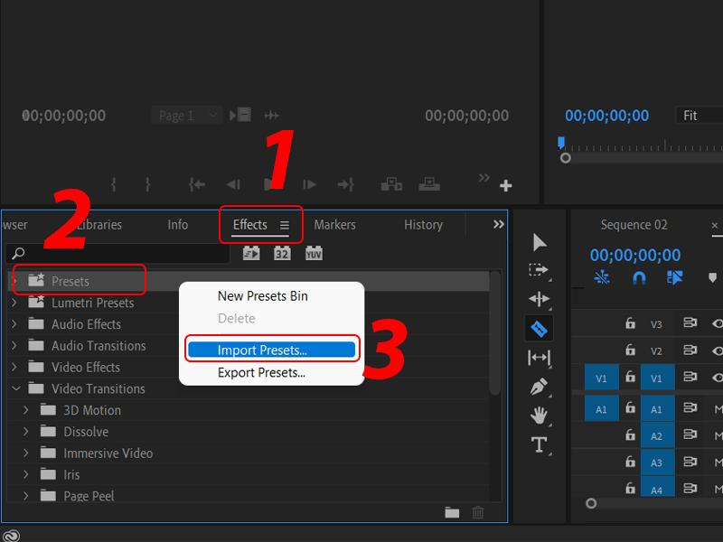 Hiệu ứng chuyển cảnh trong Adobe Premiere Pro