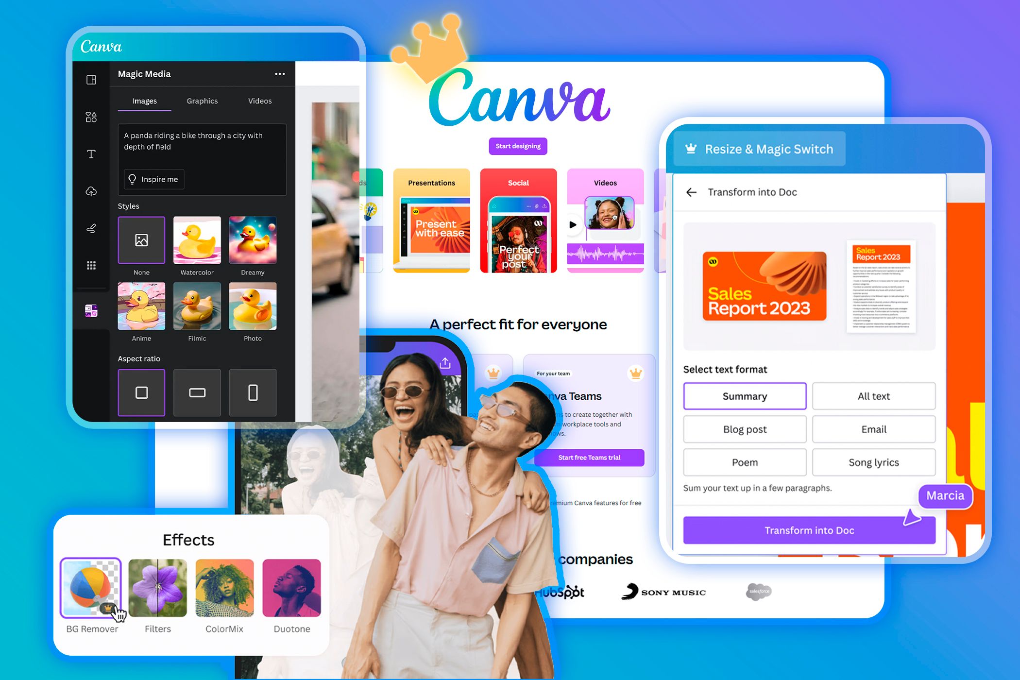 Canva Pro AI Features