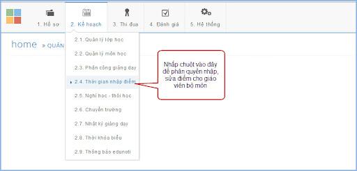 Giao diện tạo lớp học cho giảng viên