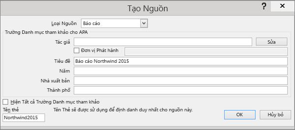 Chuẩn trích dẫn học thuật APA MLA Chicago