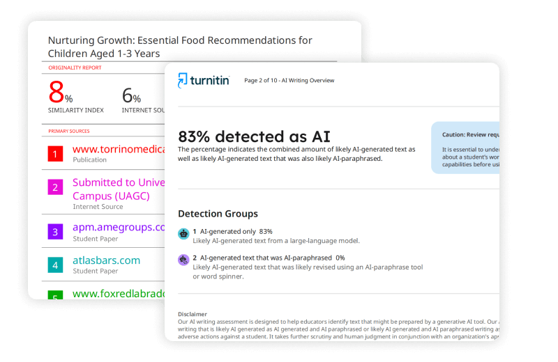 T-detector | Turnitin AI Detector & Plagiarism Reports