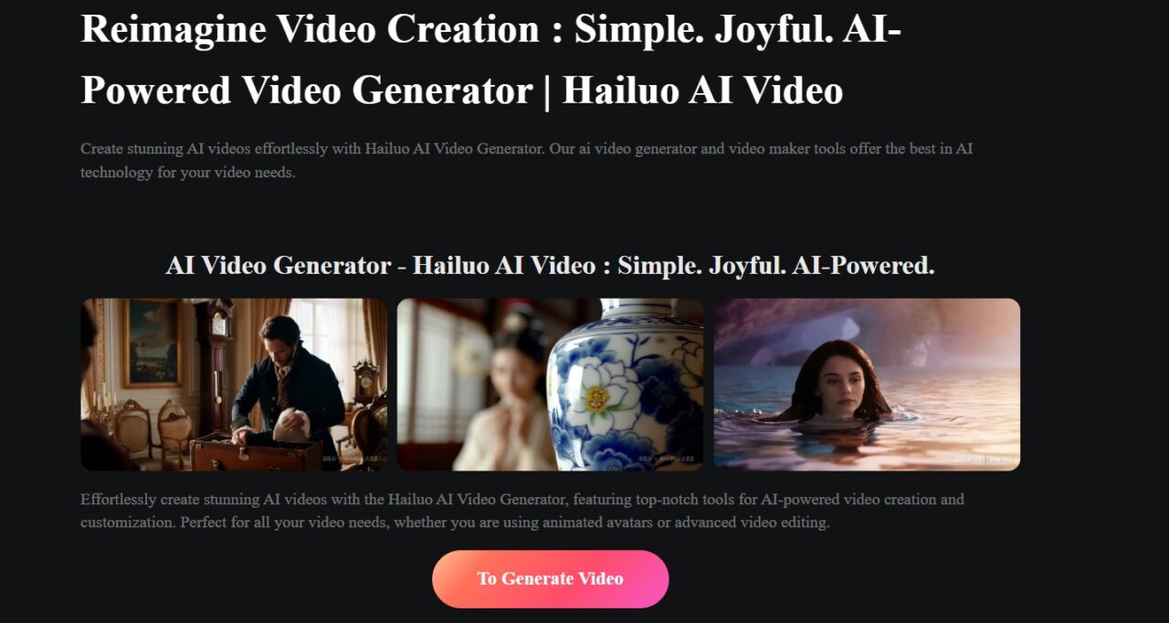 Quản lý series nhân vật Hailuo AI