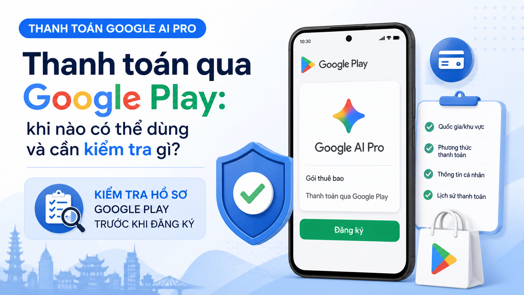 Thanh toán qua Google Play: khi nào có thể dùng và cần kiểm tra gì? Thanh toán qua Google Play: khi nào có thể dùng và cần kiểm tra gì?