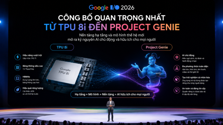 công bố quan trọng nhất tại Google I/O 2026: Từ TPU 8i đến Project Genie - 100 công bố quan trọng nhất tại Google I/O 2026: Từ TPU 8i đến Project Genie