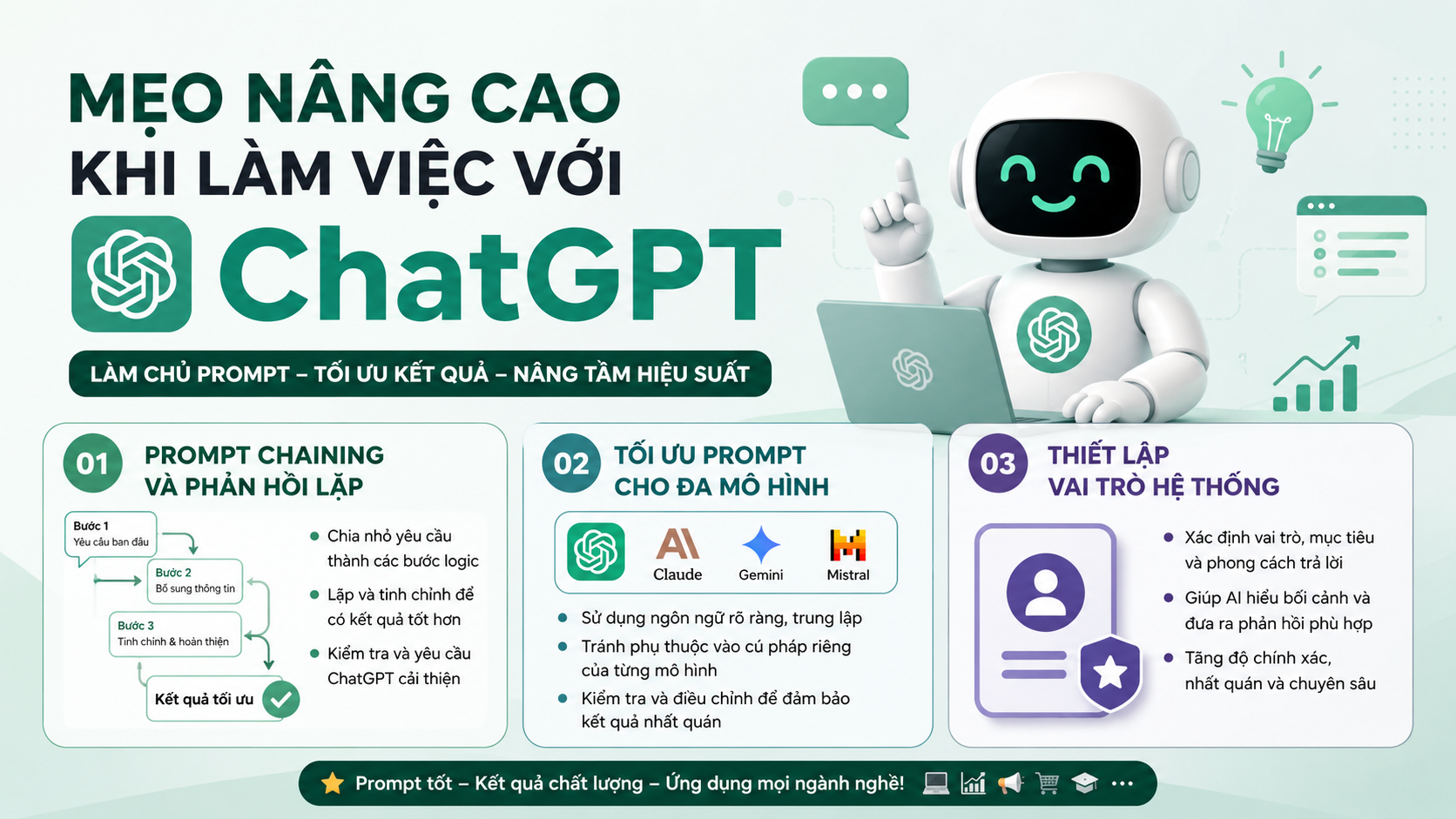 Mẹo nâng cao khi làm việc với ChatGPT - prompt chatgpt