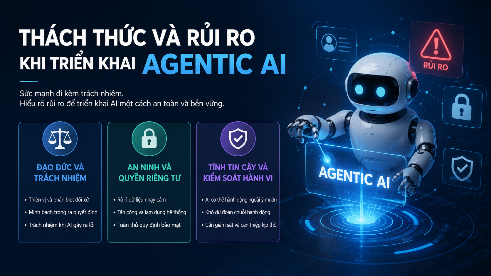 Thách thức và rủi ro khi triển khai Agentic AI - Agentic AI