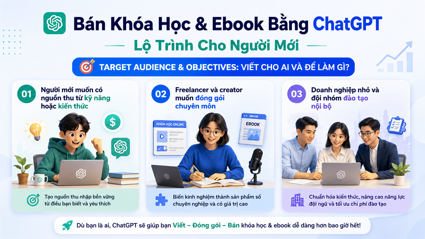 Target Audience & Objectives: Viết Cho Ai Và Để Làm Gì? Target Audience & Objectives: Viết Cho Ai Và Để Làm Gì? - kiếm tiền viết ebook bằng ai