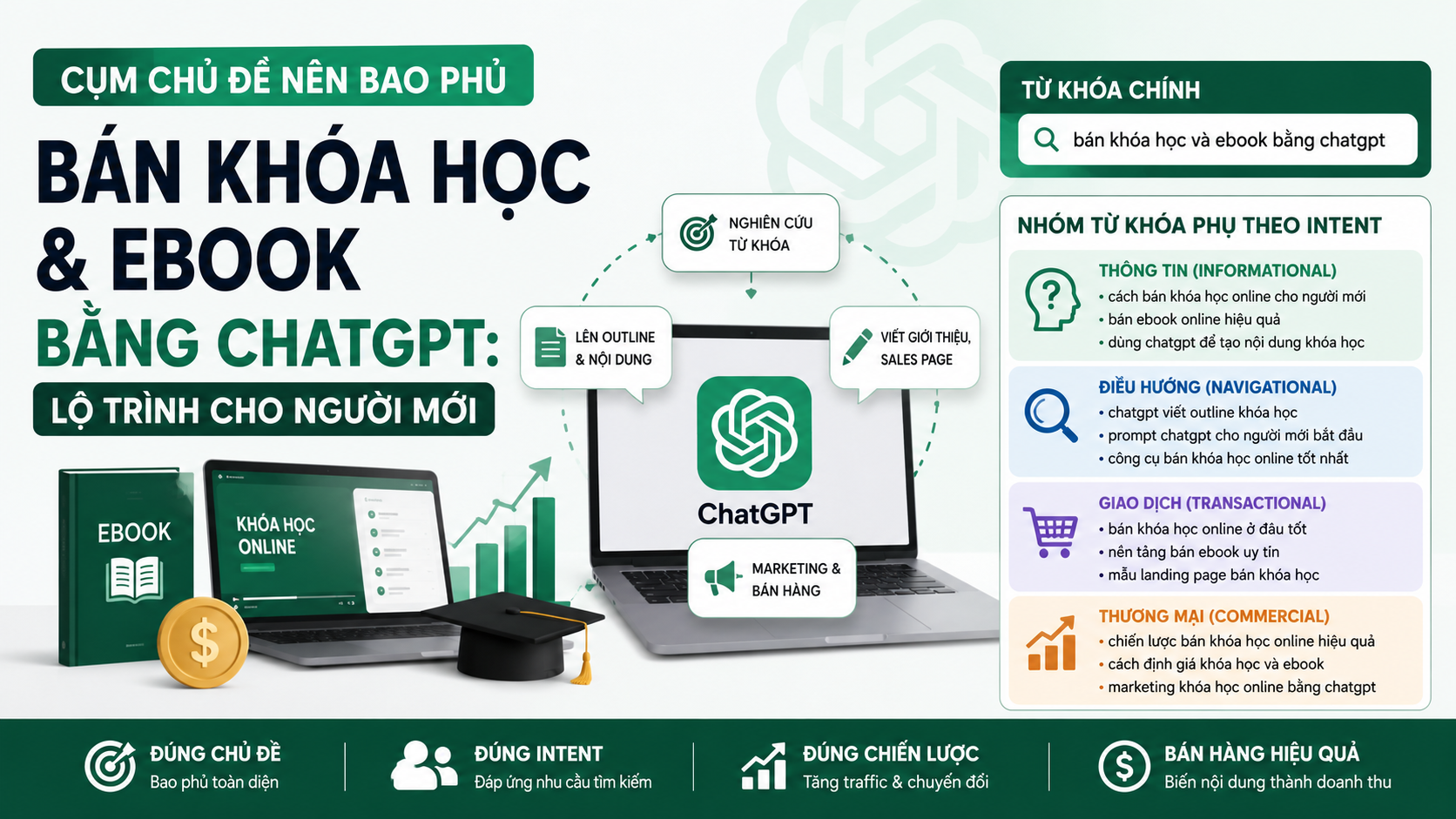 Topic & Keywords: Cụm Chủ Đề Nên Bao Phủ Topic & Keywords: Cụm Chủ Đề Nên Bao Phủ - kiếm tiền viết ebook bằng ai