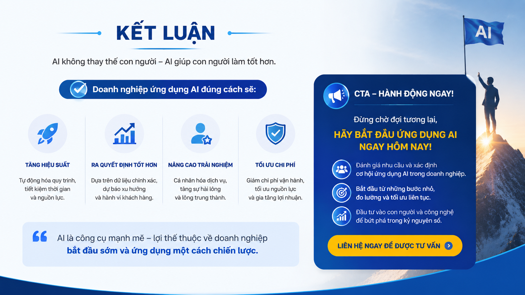 Kết luận và CTA - Bảng giá Claude 2026: Free, Pro, Max, Team, Enterprise — gói nào hợp với bạn?