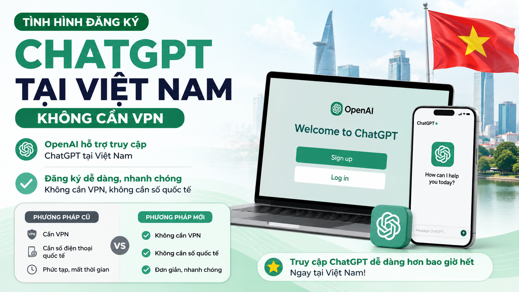 Tình hình đăng ký ChatGPT tại Việt Nam Tình hình đăng ký ChatGPT tại Việt Nam - đăng ký chatgpt