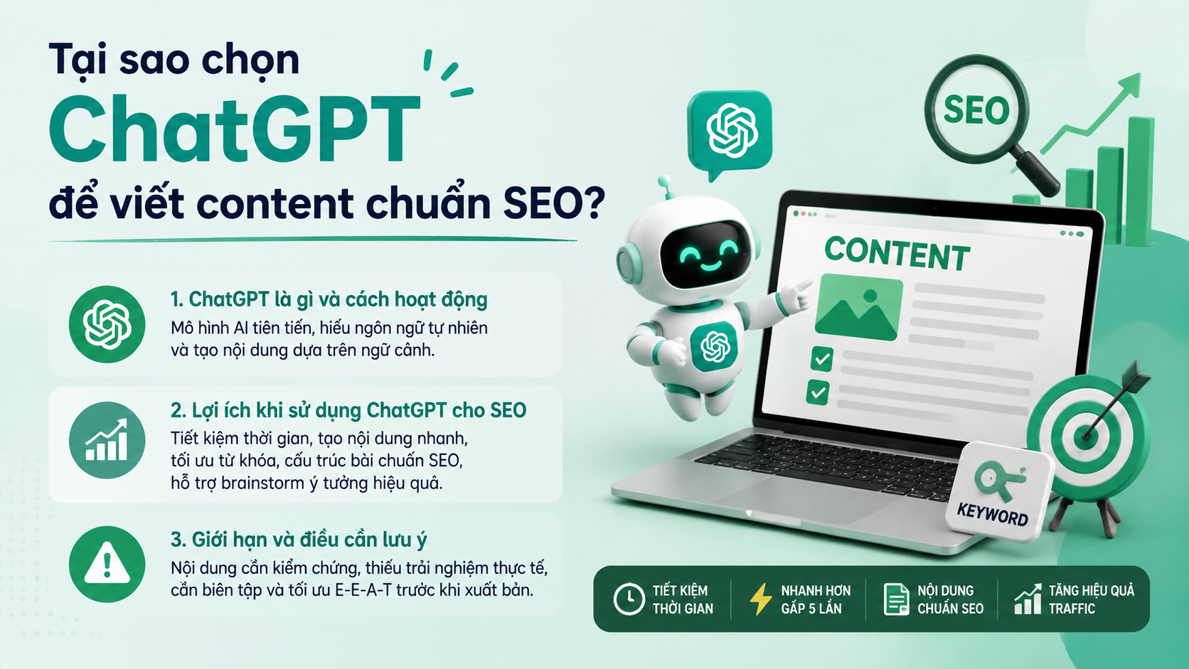 Tại sao chọn ChatGPT để viết content chuẩn SEO? - viết content bằng chatgpt